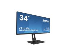 iiyama ProLite XUB3493WQSU-B1 computer monitor 86.4 cm (34") 3440 x 1440 pixels UltraWide Quad HD LED Black