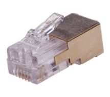 RJ12 PLUG SHIELDED 10 PCS