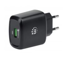 Wall/Power Charger (Euro 2-pin), USB-A Port, Output: 1x 18W (Qualcomm Quick C