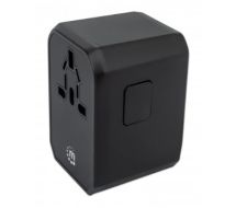 Wall/Power Travel Adapter, Wall Charger plus 1x USB-C and 3x USB-A Ports,