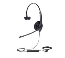 Jabra 1553-0159 BIZ 1500 Mono USB PC Headsets Black