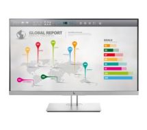 HP EliteDisplay E273q 68.6 cm (27") 2560 x 1440 pixels Quad HD LED Flat Black,Silver