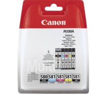 Canon 2078C005 (PGI-580 CLI 581 CMYK) Ink cartridge multi pack, 1x 200/1505/256/237/257 Pg