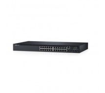 DELL N1524 Managed L3 Gigabit Ethernet (10/100/1000) Black 1U