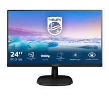 Philips 243V7QDAB - 24 Inch FHD Monitor 75Hz 4ms IPS Speakers