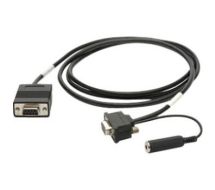 Zebra 25-13227-03R serial cable Black 1.83 m DB9