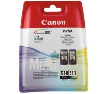 Canon 2970B010 (PG-510 CL 511) Printhead cartridge multi pack, 220 pages, 9ml