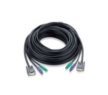 Aten 67ft PS/2 KVM cable 20 m Black