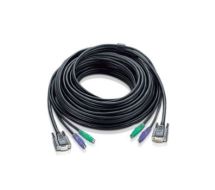 Aten 2L-1040P KVM cable 40 m Black