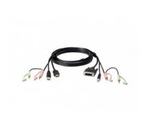 Aten 2L-7D02DH cable interface/gender adapter HDMI DVI-D Black