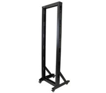 StarTech 2-Post Server Rack with Casters - 42U