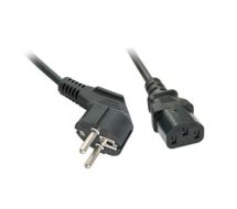 Lindy 30336 power cable Black 3 m CEE7/7 C13 coupler