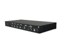 Lindy 32329 KVM switch Rack mounting Black