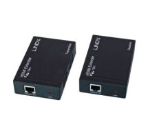 Lindy 38139 AV extender AV transmitter & receiver Black