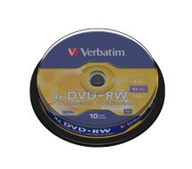 10 x DVD+RW - 4.7 GB (120 Min.) 4x 