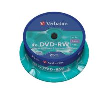 25 x DVD-RW - 4.7 GB (120 Min.) 4x 