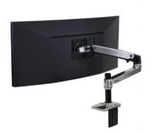 Ergotron LX Desk Mount LCDArm- Black silver