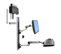 LX Wall Mount System with Small CPU Holder - Befestigungskit (CPU-Halter, Mau