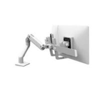 HX DESK SINGLE MONITORARM WHITE