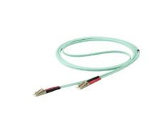 StarTech 450FBLCLC10 fibre optic cable 10 m LSZH OM4 LC Aqua