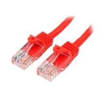 StarTech Cat5e Ethernet Patch Cable with Snagless RJ45 Connectors - 10 m, Red