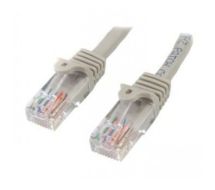 StarTech 45PAT50CMGR networking cable 0.5 m Cat5e U/UTP (UTP) Grey