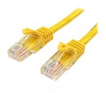 StarTech 45PAT50CMYL networking cable 0.5 m Cat5e U/UTP (UTP) Yellow