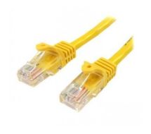 StarTech 45PAT5MYL networking cable 5 m Cat5e U/UTP (UTP) Yellow