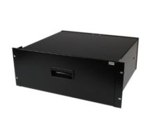 StarTech 4U Black Steel Storage Drawer 19in Racks and Cabinets