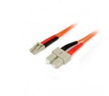 StarTech Fiber Optic Cable - Multimode Duplex 50/125 - LSZH - LC/SC - 1 m