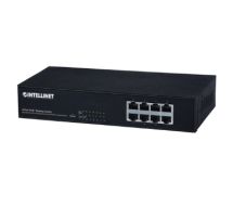 8-Port Fast Ethernet PoE+ Switch, 8 x PoE ports, IEEE 802.3at/af Power-over-E