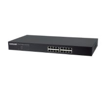 16-Port Fast Ethernet PoE+ Switch, 16 x PoE IEEE 802.3at/af Power-over-Ethern