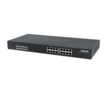 16-Port Gigabit Ethernet PoE+ Switch, 16 x PoE-Ports, IEEE 802.3at/af Power o