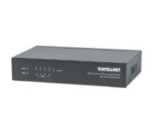 5-Port PoE+ Gigabit Switch mit PoE-Passthrough, 4 x PSE PoE-Ports, 1 x PD PoE