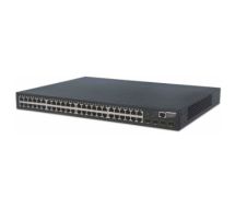 48-Port Gigabit Ethernet Web-Managed Switch mit 4 SFP-Ports, 48 x 10/100/1000