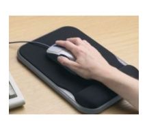 Kensington Height Adjustable Gel Mouse Pad Black