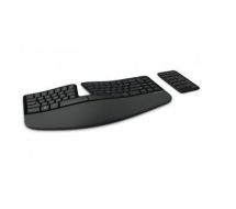 Microsoft Sculpt Ergonomic Business keyboard RF Wireless QWERTZ German Black