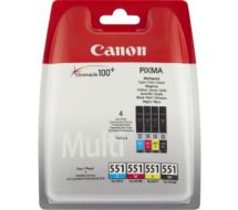 Canon 6509B009 (CLI-551) Ink cartridge multi pack, 4x7ml