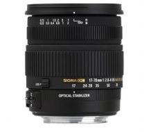 Sigma 17-70mm F2.8-4 DC Macro OS HSM Macro lens Black