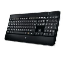 Logitech K800 keyboard RF Wireless QWERTZ Swiss Black