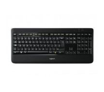 Logitech K800 keyboard RF Wireless QWERTY US International Black