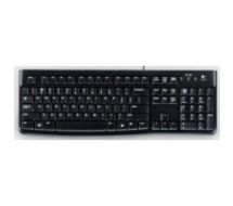 Logitech K120 keyboard USB AZERTY French Black