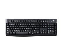 Logitech K120 Nordic keyboard USB Black