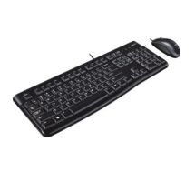 Logitech MK120 keyboard USB QWERTY US International Black