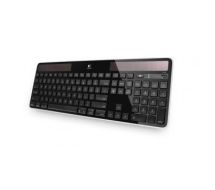 Logitech K750 keyboard RF Wireless QWERTY Pan Nordic Black