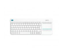 Logitech K400 Plus keyboard RF Wireless QWERTY US International White