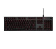 Logitech G413 keyboard USB QWERTZ German Black