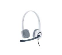 Logitech H150 Stereo Headset Head-band White