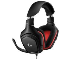 Logitech G G332 Black & Red Gaming Headset