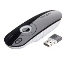 Targus Laser Presentation Remote wireless presenter Black,Grey